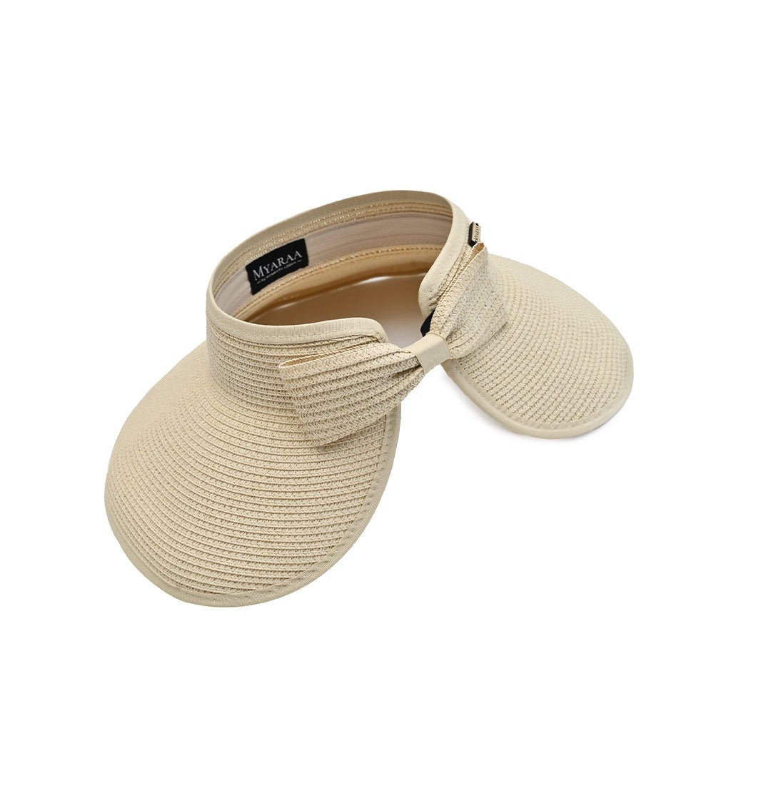 Zippi Visor Hat | Lightweight Sun Visor For Travel & Outdoor Wear – Womens Hat on Brown Living™. SKU: MBNL004011. Img 7.