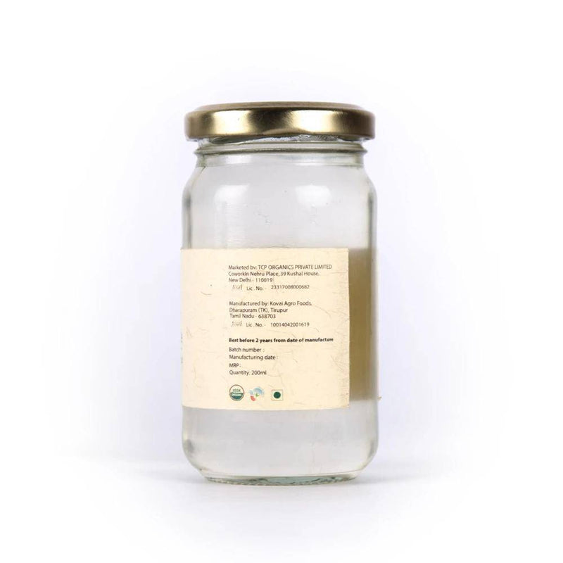 Buy Organic Virgin Cold Pressed Coconut Oil 100% Certified | Shop Verified Sustainable Cooking Oils on Brown Living™