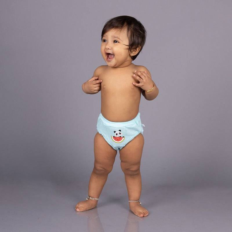 Buy Briefs & Bloomers for Boys & Girls 100% Cotton - Pack of 10 | Shop Verified Sustainable Baby Nappies on Brown Living™