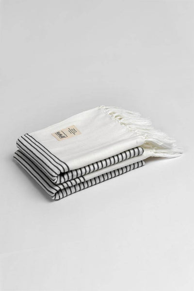 Handcrafted Easy Dry Bath Towel, Pack of 2 100% Cotton – Bath Linens on Brown Living™. SKU: 248 - 10872 - GMA_BATHTOWEL_BLACK. Img 6.