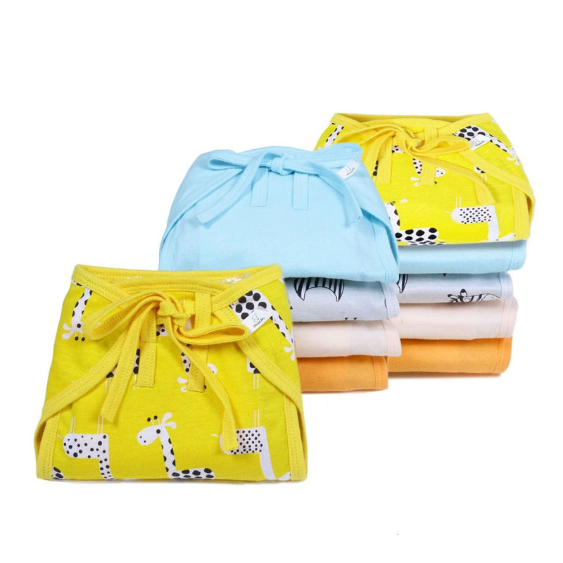 Buy 100% Cotton Nappy Pack of 10- SnugBuns | Shop Verified Sustainable Products on Brown Living