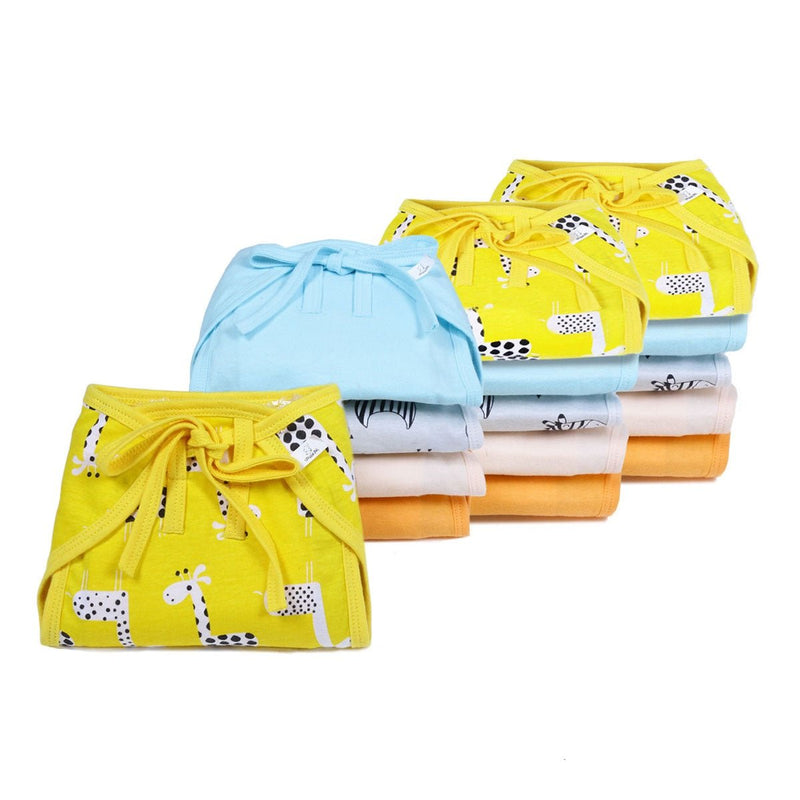 Buy SnugBuns 100% Cotton Nappy Pack of 15 | Shop Verified Sustainable Baby Nappies on Brown Living™