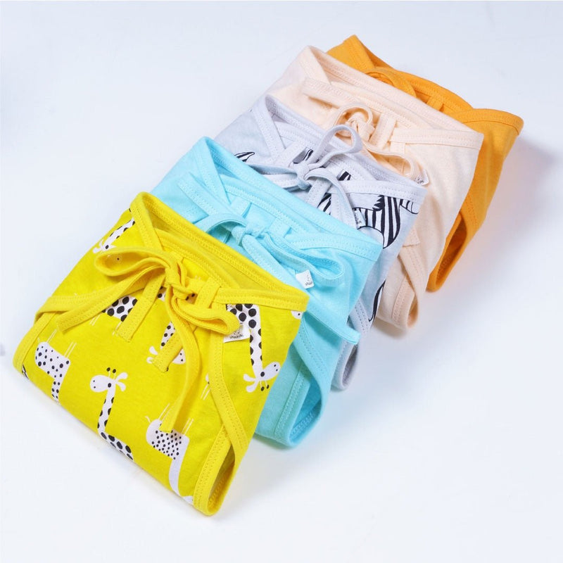 Buy SnugBuns 100% Cotton Nappy Pack of 5 | Shop Verified Sustainable Baby Nappies on Brown Living™