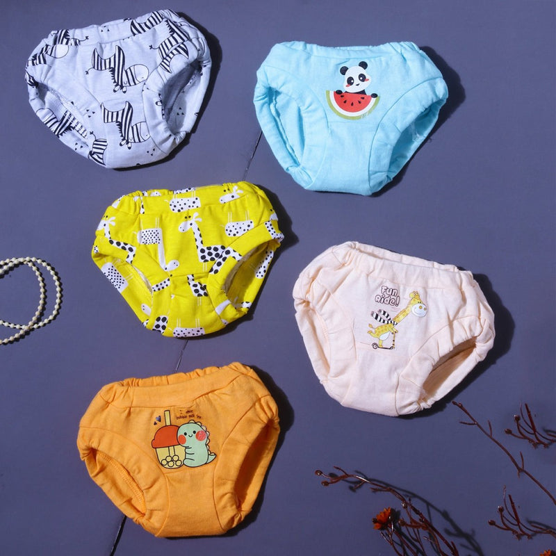 Buy 100% Cotton Underwear/Briefs Pack Of 10- Tiny Tushies | Shop Verified Sustainable Products on Brown Living