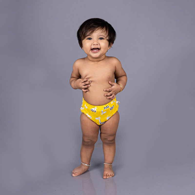 Buy 100% Cotton Underwear/Briefs Pack Of 5- Tiny Tushies | Shop Verified Sustainable Products on Brown Living