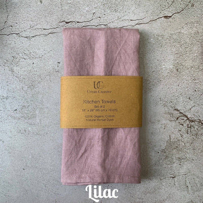 Kitchen Towels Set of 2 (18"x27" / 45x68 cm) 100% Hemp – Kitchen Linens on Brown Living™. SKU: UC - 7 / HKT_S2_NH. Img 14.