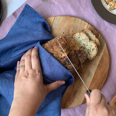 Kitchen Towels Set of 2 (18"x27" / 45x68 cm) 100% Hemp – Kitchen Linens on Brown Living™. SKU: UC - 7 / HKT_S2_NH. Img 1.