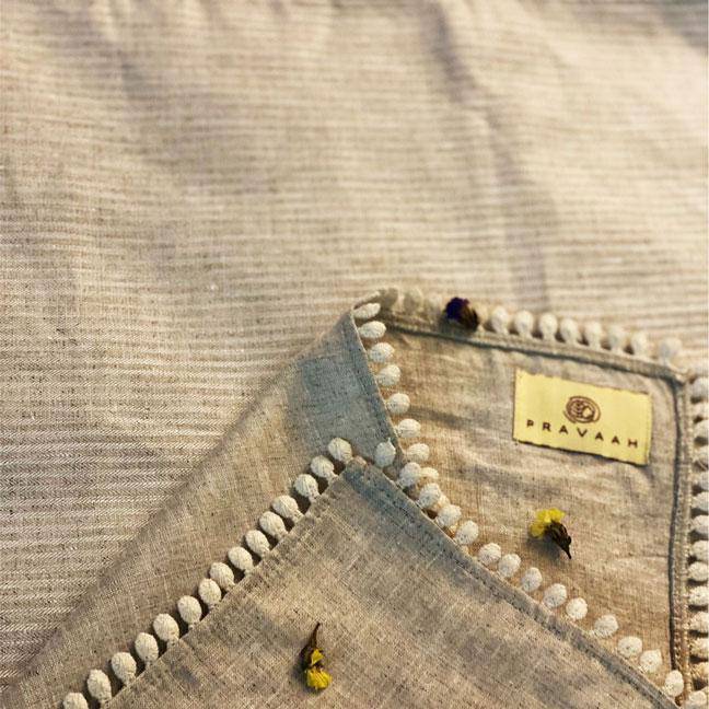 Natural Hemp Colour Napkins - Set of 4/6 | Verified Sustainable by Brown Living™