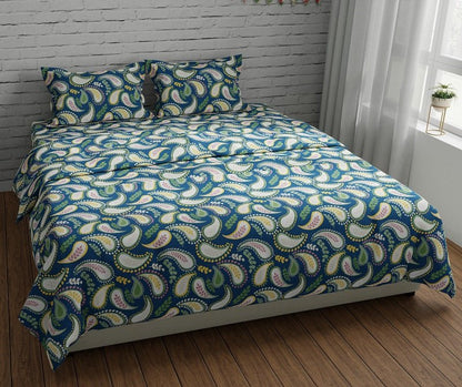 100% Pure Cotton Paisley Pillow Covers | Verified Sustainable by Brown Living™