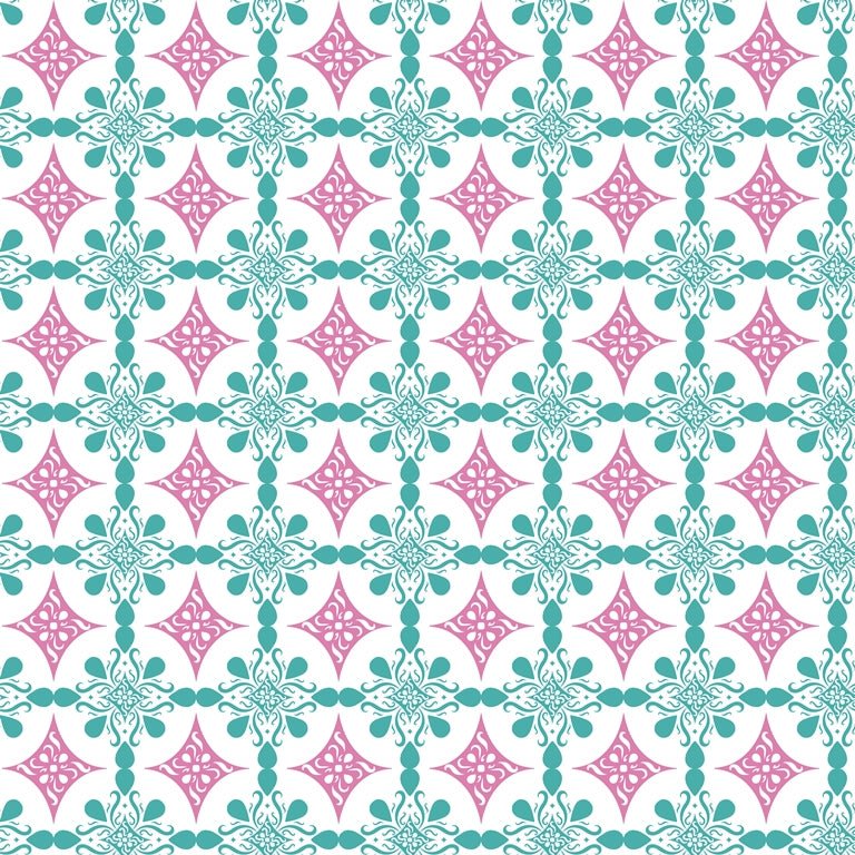 100% Pure Cotton Vintage Ornament Reversible Quilt | Verified Sustainable by Brown Living™