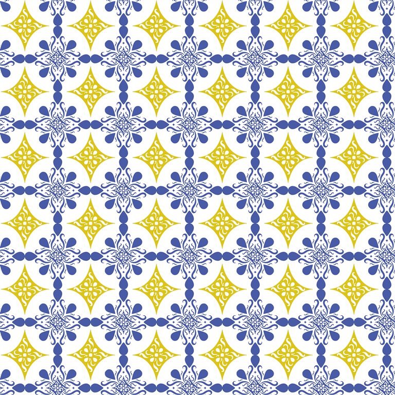 100% Pure Cotton Vintage Ornament Reversible Quilt | Verified Sustainable by Brown Living™