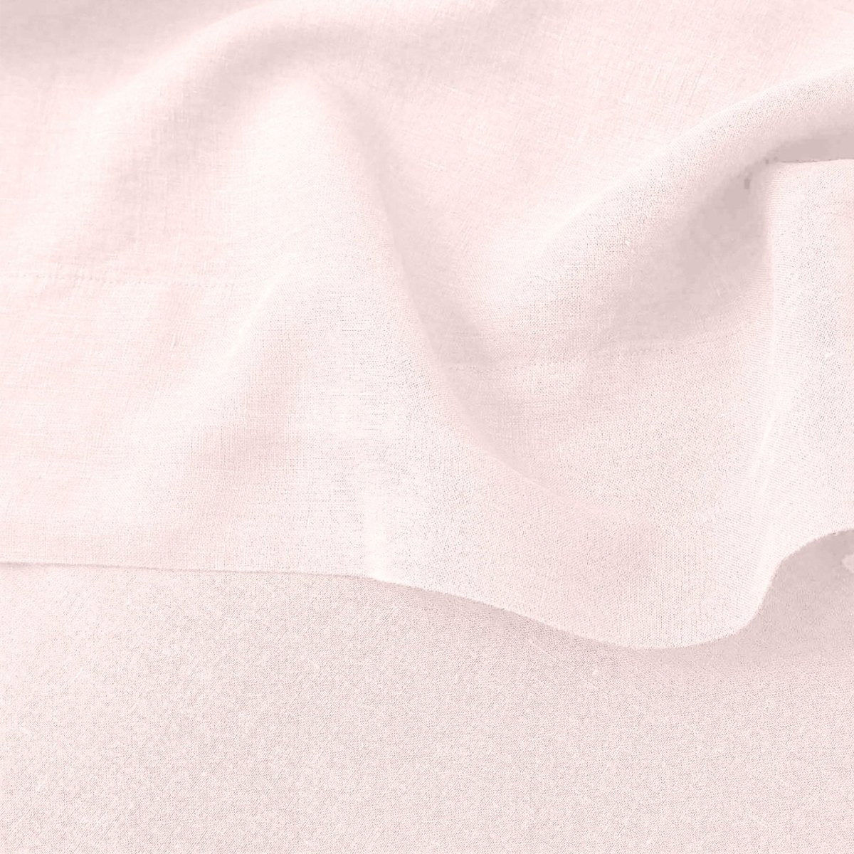 100% Pure Linen Pale Pink Luxury Bedsheet Set | Verified Sustainable by Brown Living™