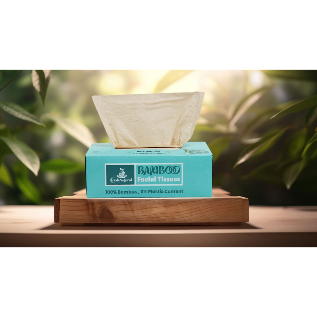 2 Ply Bamboo Facial Tissue - 100 Pulls | Verified Sustainable by Brown Living™