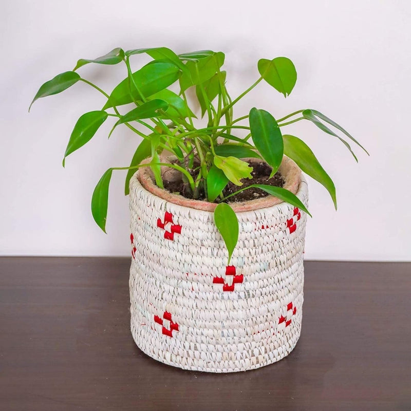Buy 7" Sabai Grass Ornamental Plant Pot | Shop Verified Sustainable Pots & Planters on Brown Living™
