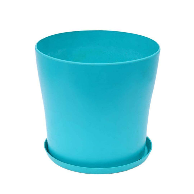 Buy 8" Rubber Ornamental Plant Pot (with bottom tray) | Shop Verified Sustainable Pots & Planters on Brown Living™