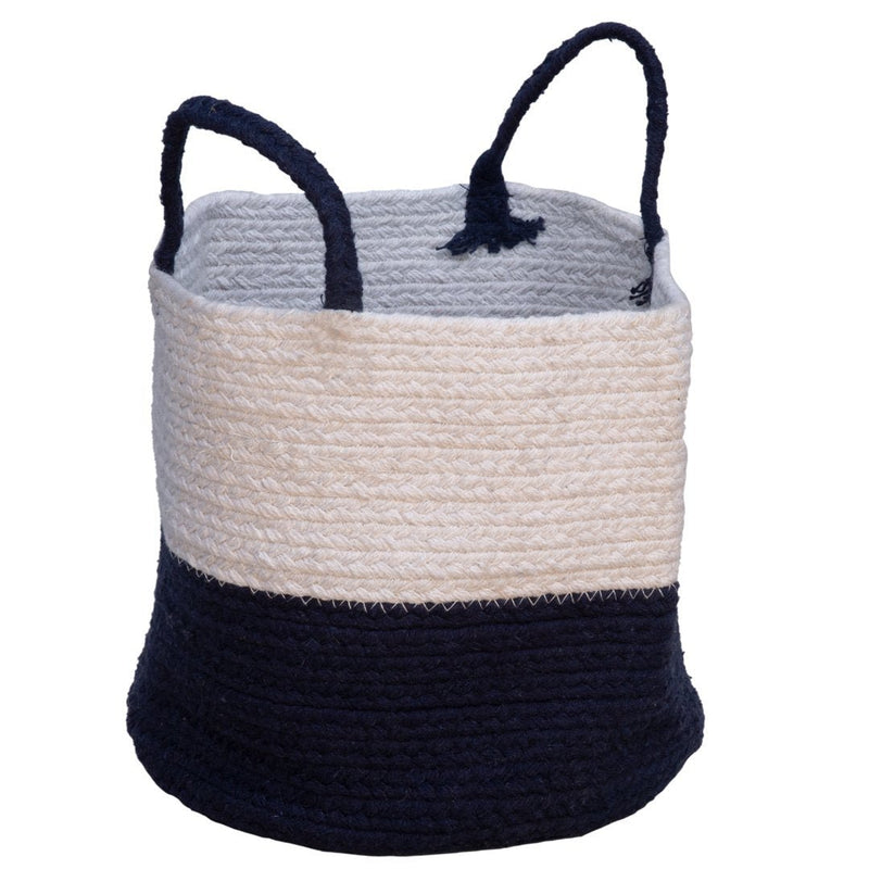 Buy 9" Cotton Rope Floor Planter | Shop Verified Sustainable Pots & Planters on Brown Living™