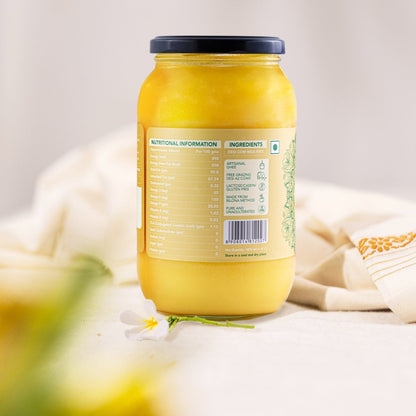 A2 Desi Cow Ghee - 1 Litre | Verified Sustainable by Brown Living™