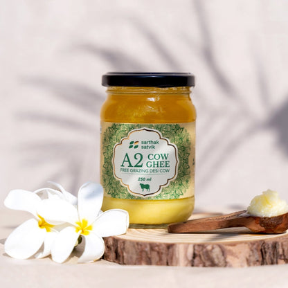 A2 Desi Cow Ghee - 250ml + 250ml | Verified Sustainable by Brown Living™