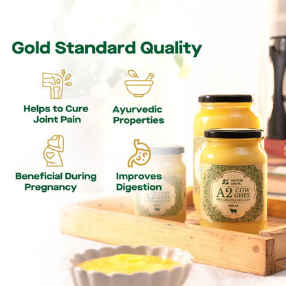 A2 Desi Cow Ghee - 500 ml + 500 ml | Verified Sustainable by Brown Living™