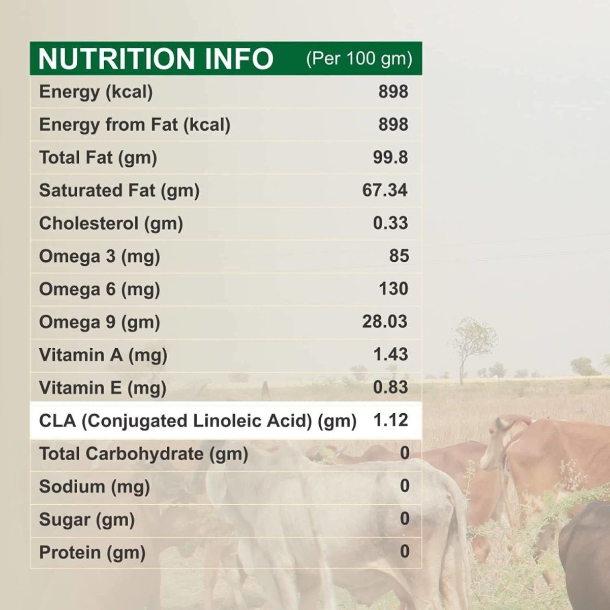 A2 Desi Cow Ghee - 500ml + 500ml | Verified Sustainable by Brown Living™