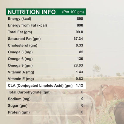 A2 Desi Cow Ghee - 500ml + 500ml | Verified Sustainable by Brown Living™