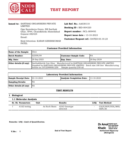 A2 Desi Cow Ghee - 500ml | Bilona Method | Verified Sustainable by Brown Living™