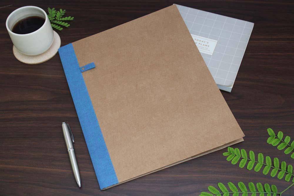 A4 File Folder - Set of 3 | Verified Sustainable by Brown Living™