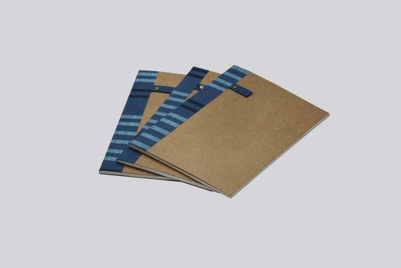 A5 Paperback Notebook - Set of 3 | Verified Sustainable by Brown Living™