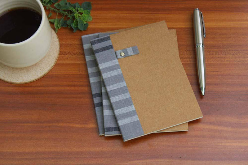 Buy A6 Paperback Notebook - Set of 3 | Shop Verified Sustainable Products on Brown Living