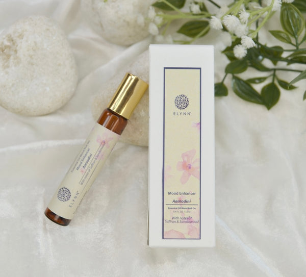 Buy Aamodini - Mood Enhancement & Positivity Essential Oil Roll On | Shop Verified Sustainable Products on Brown Living