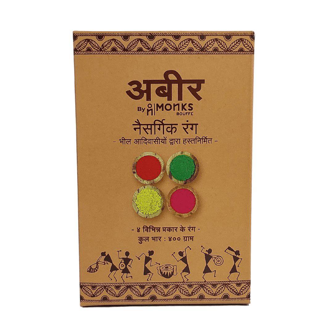 Abeer Natural Holi Colours Handcrafted by BHIL Tribals | Verified Sustainable by Brown Living™