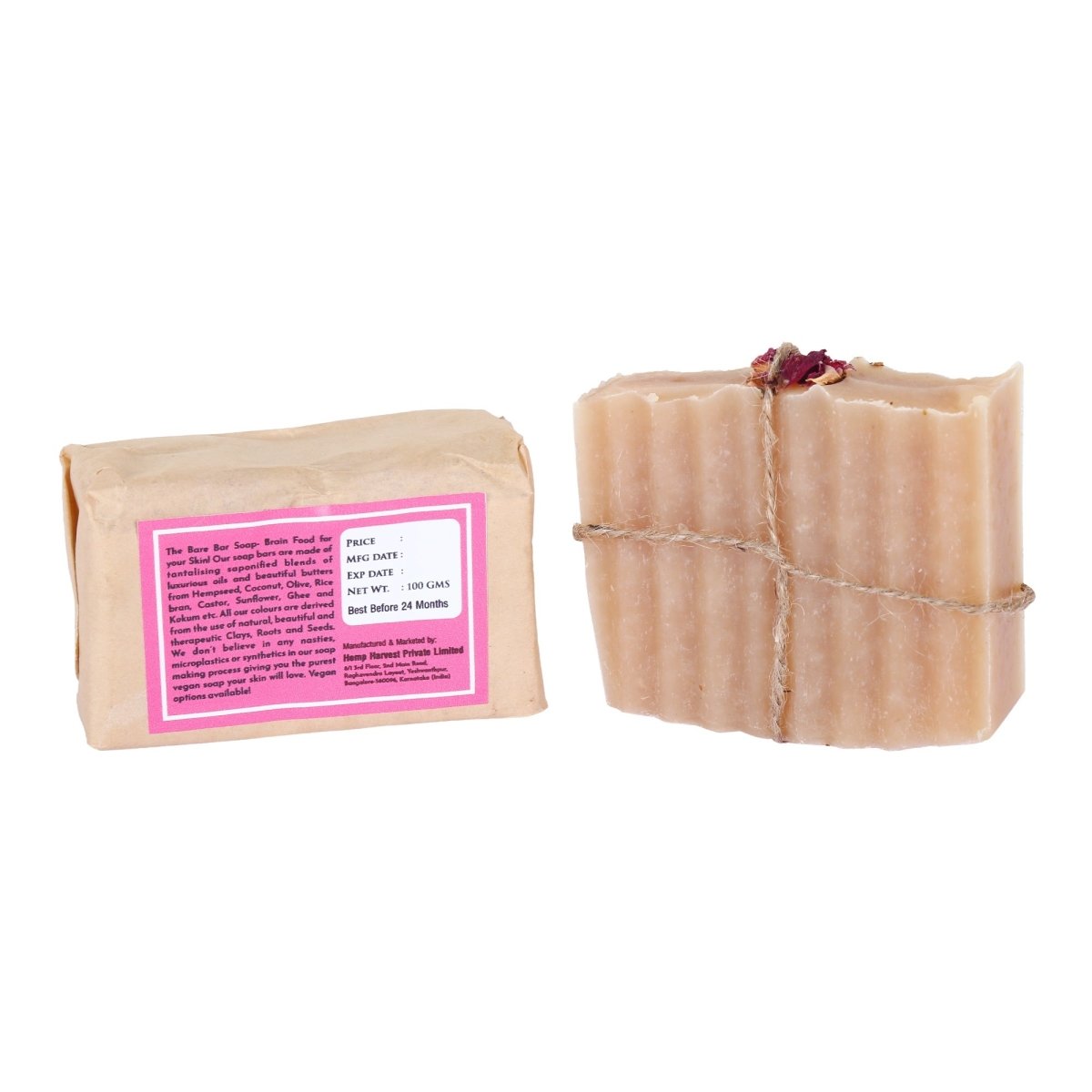 Absolute Rose Soap Bar | 100 Grams I Natural and Soothing | Verified Sustainable by Brown Living™