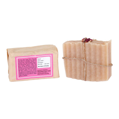 Absolute Rose Soap Bar | 100 Grams I Natural and Soothing | Verified Sustainable by Brown Living™