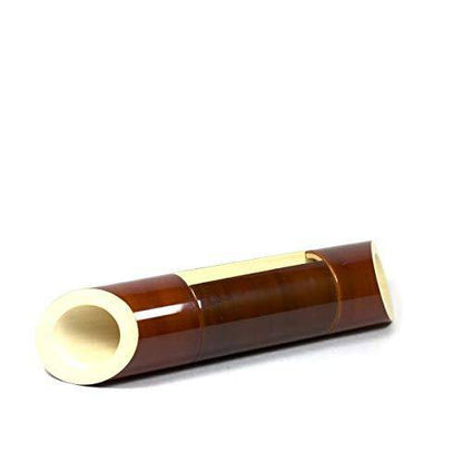 Acoustic Amplifier and Mobile decking Station| Handcrafted in Channapatna - Wedge Cut - Brown – Desk Accessories on Brown Living™. SKU: 093-01978-INDUS00006. Img 4.