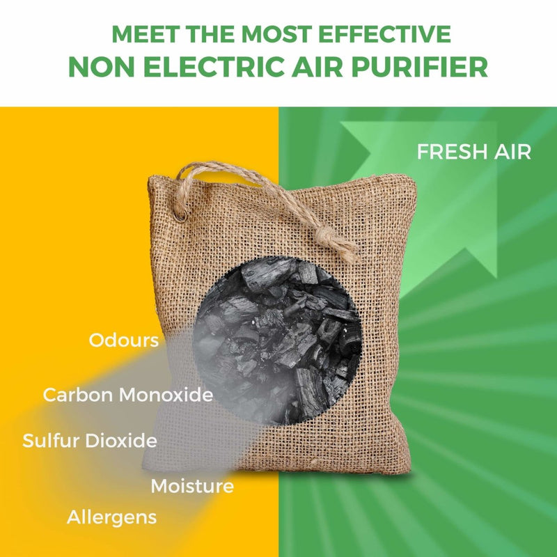 Buy Activated Charcoal Odour Absorber & Dehumidifier | Shop Verified Sustainable Products on Brown Living