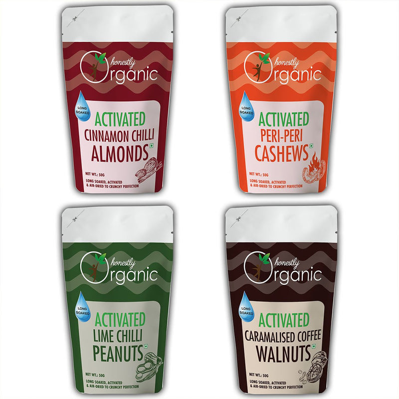 Buy Activated / Sprouted Caramelized Coffee Walnuts - 50g (Pack of 2) | Shop Verified Sustainable Products on Brown Living