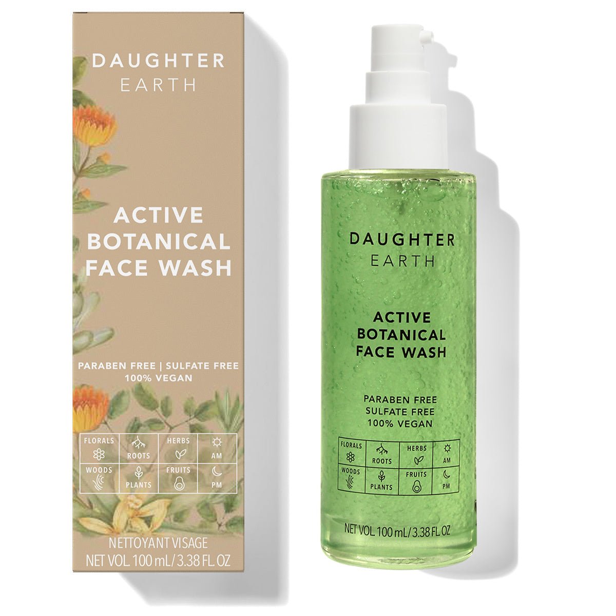 Active Botanical Face Wash | Verified Sustainable by Brown Living™