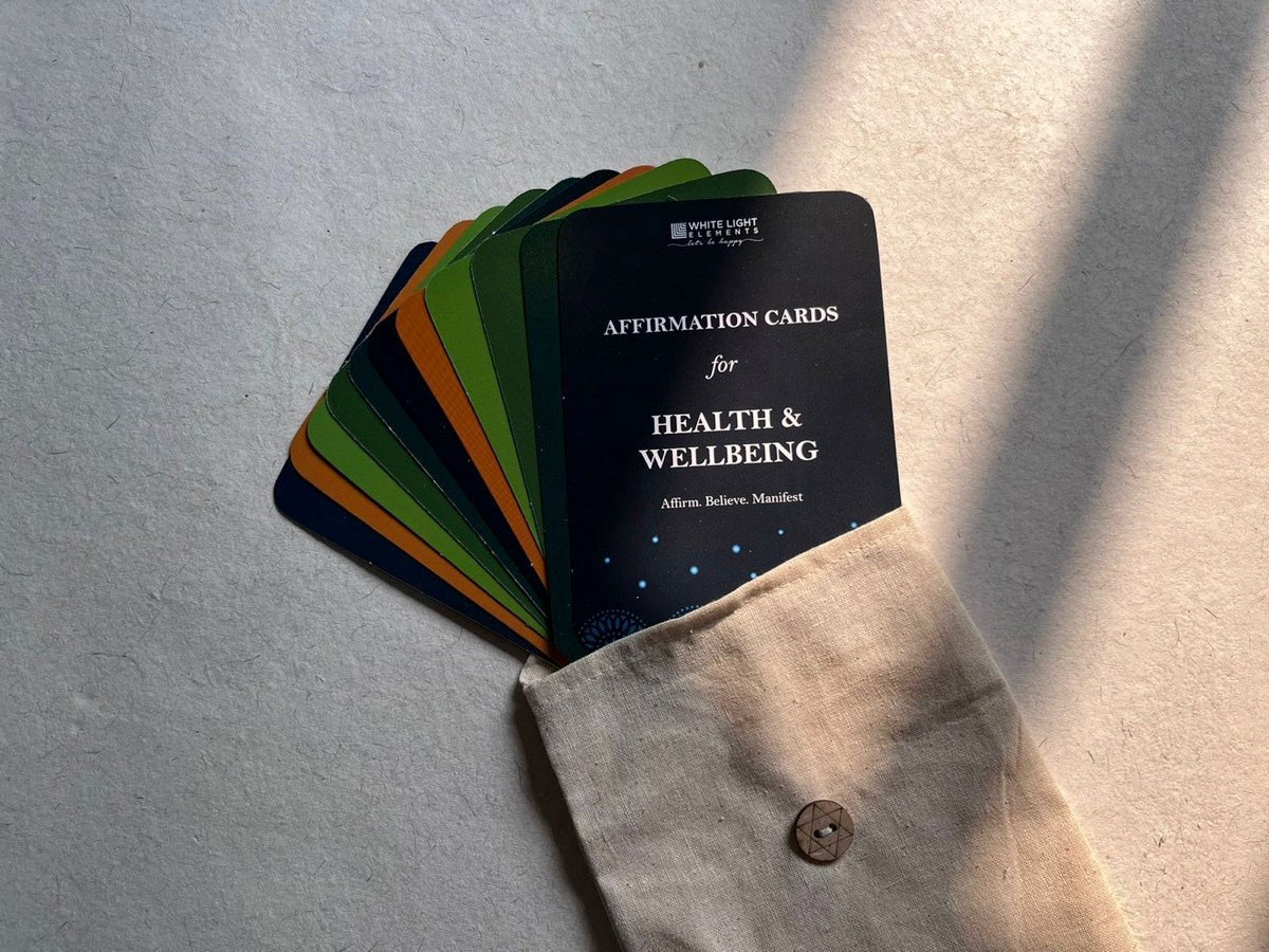 Affirmation Cards - Health & Wellbeing | Verified Sustainable by Brown Living™