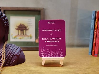 Affirmation Cards - Relationship & Harmony | Verified Sustainable by Brown Living™