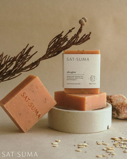 Afterglow | Cold Process Soap | Exfoliate | Verified Sustainable by Brown Living™