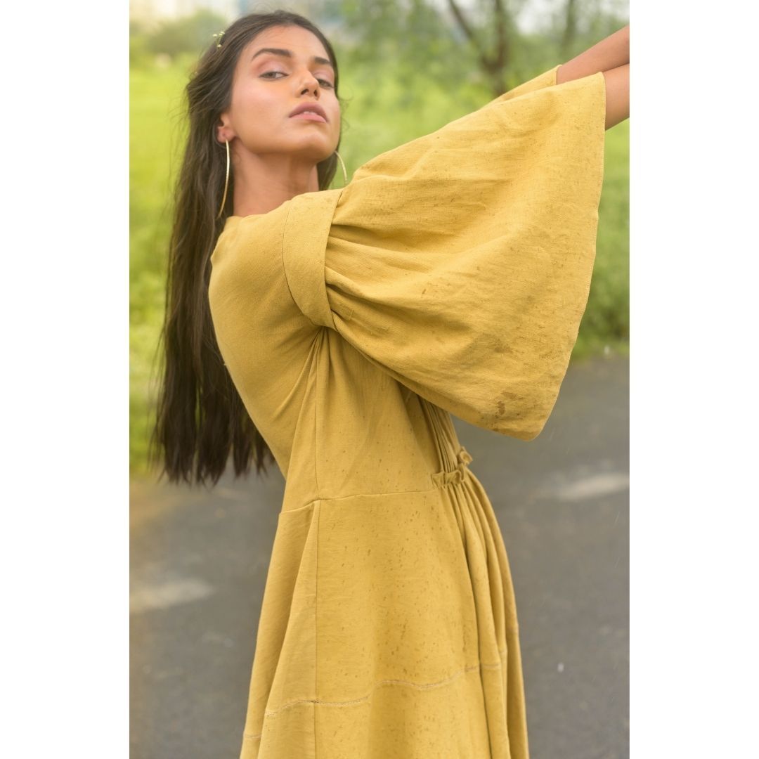 Agastya Dress - Green | Verified Sustainable by Brown Living™