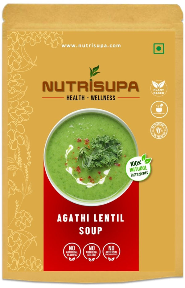 Buy Agathi Lentil Soup 125 Grams | Shop Verified Sustainable Powder Drink Mixes on Brown Living™
