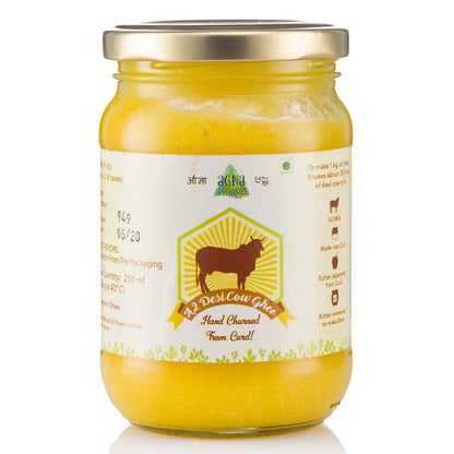 Agna A2 Desi Gir Cowghee - 250G | Verified Sustainable by Brown Living™