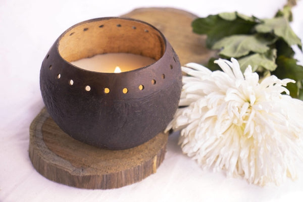 Buy Agni Coconut Soy Candle | Shop Verified Sustainable Candles & Fragrances on Brown Living™