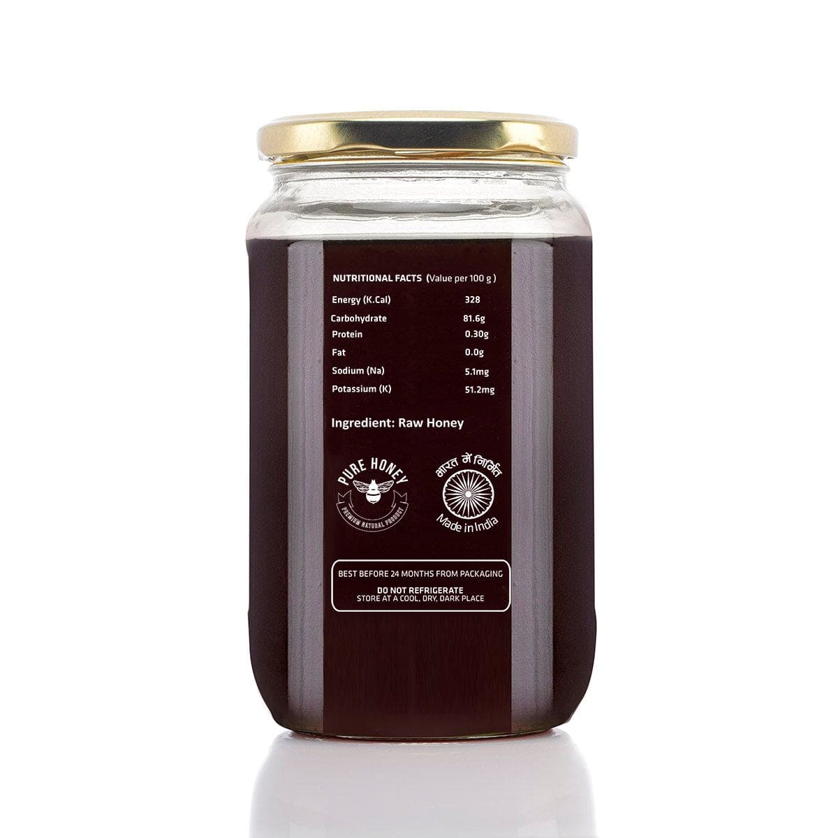 Ajwain Honey - 1KG | Verified Sustainable by Brown Living™