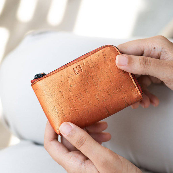 Buy Aki Compact Wallet - Sunset | Shop Verified Sustainable Wallet on Brown Living™