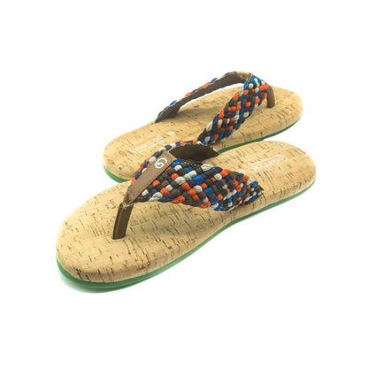 Alfa Recycled Shoe Laces Flip Flops For Men | Verified Sustainable by Brown Living™