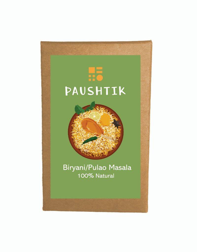 Buy All Natural Biryani/Pulao Masala Mix 100 Grams | Shop Verified Sustainable Products on Brown Living