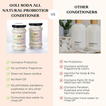 All Natural Probiotics Hair Conditioner | Verified Sustainable by Brown Living™