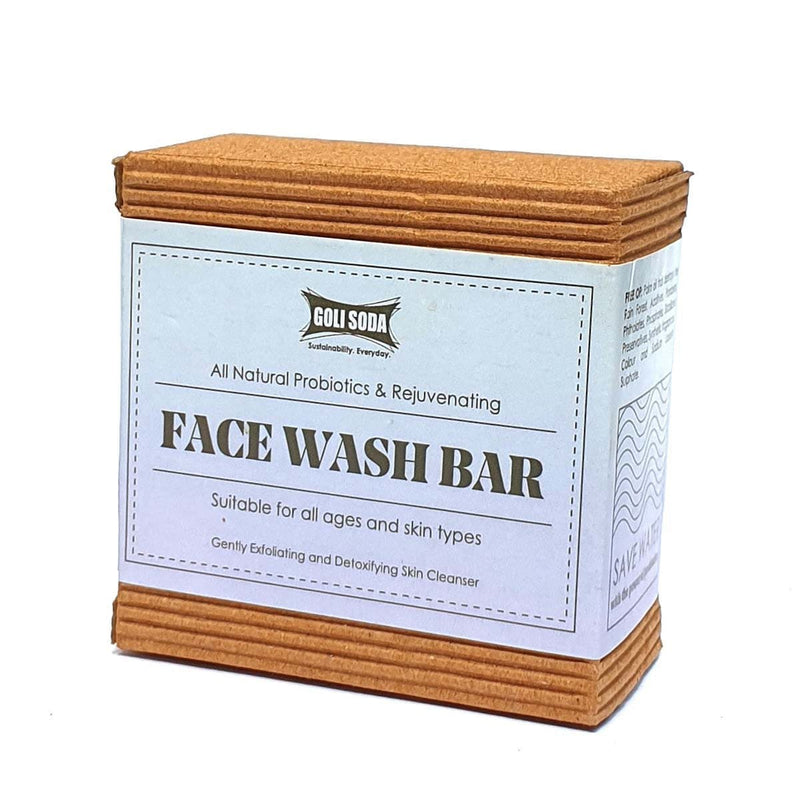 Buy All Natural Probiotics & Rejuvenating Face Wash Bar (Pack of 2) | Shop Verified Sustainable Face Wash on Brown Living™